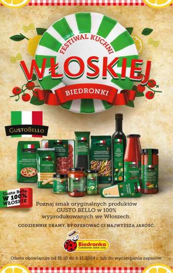Gazetka Biedronka - 31.10.2024 - 6.11.2024.