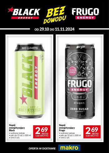 Gazetka Makro - 29.10.2024 - 11.11.2024.
