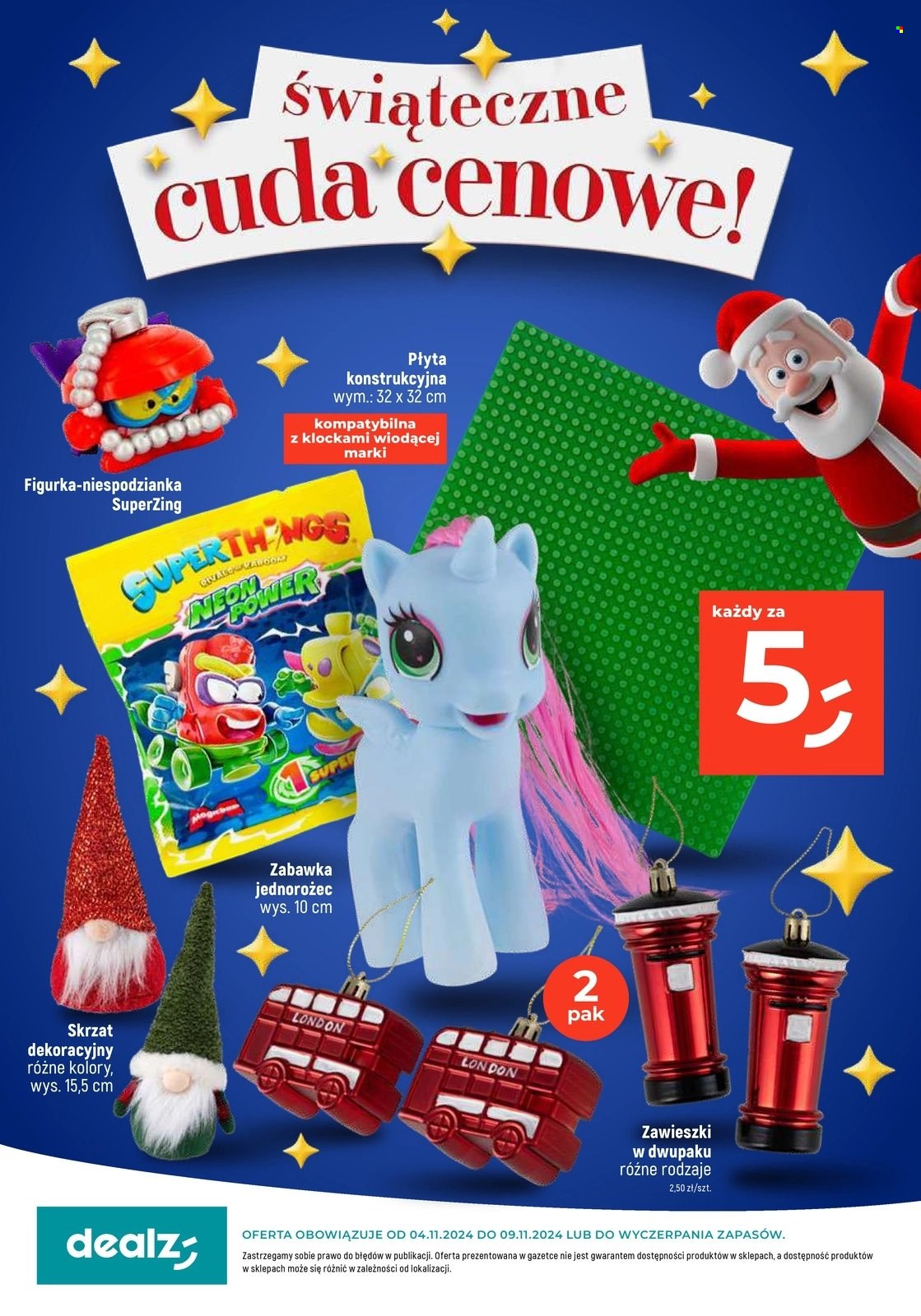 Gazetka Dealz - 4.11.2024 - 9.11.2024. Strona 1