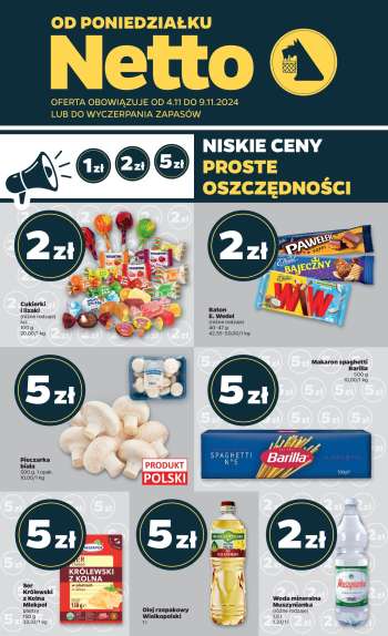 Gazetka Netto - 4.11.2024 - 9.11.2024.