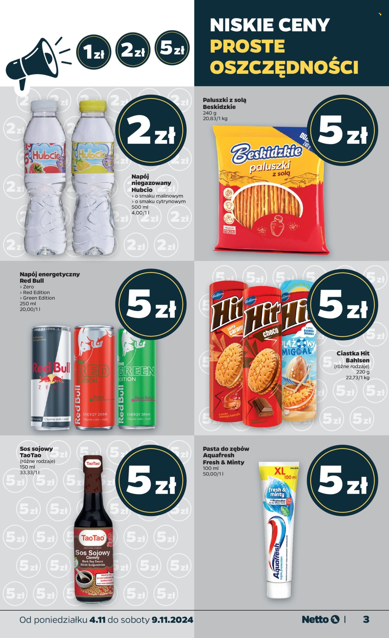 Gazetka Netto - 4.11.2024 - 9.11.2024. Strona 3