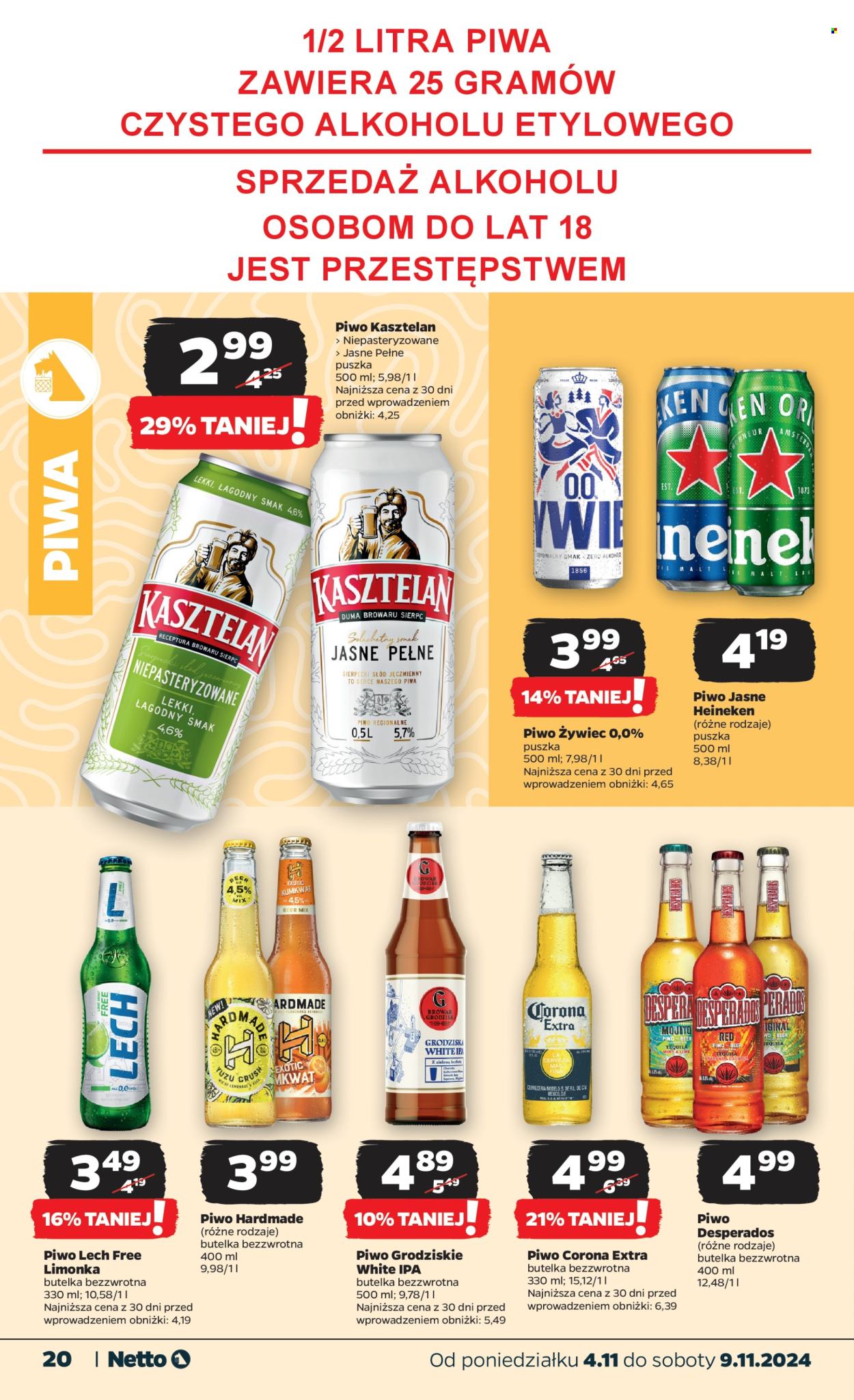 Gazetka Netto - 4.11.2024 - 9.11.2024. Strona 20