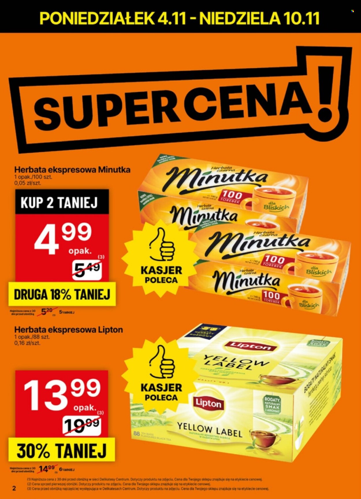 Gazetka Delikatesy Centrum - 4.11.2024 - 10.11.2024. Strona 2