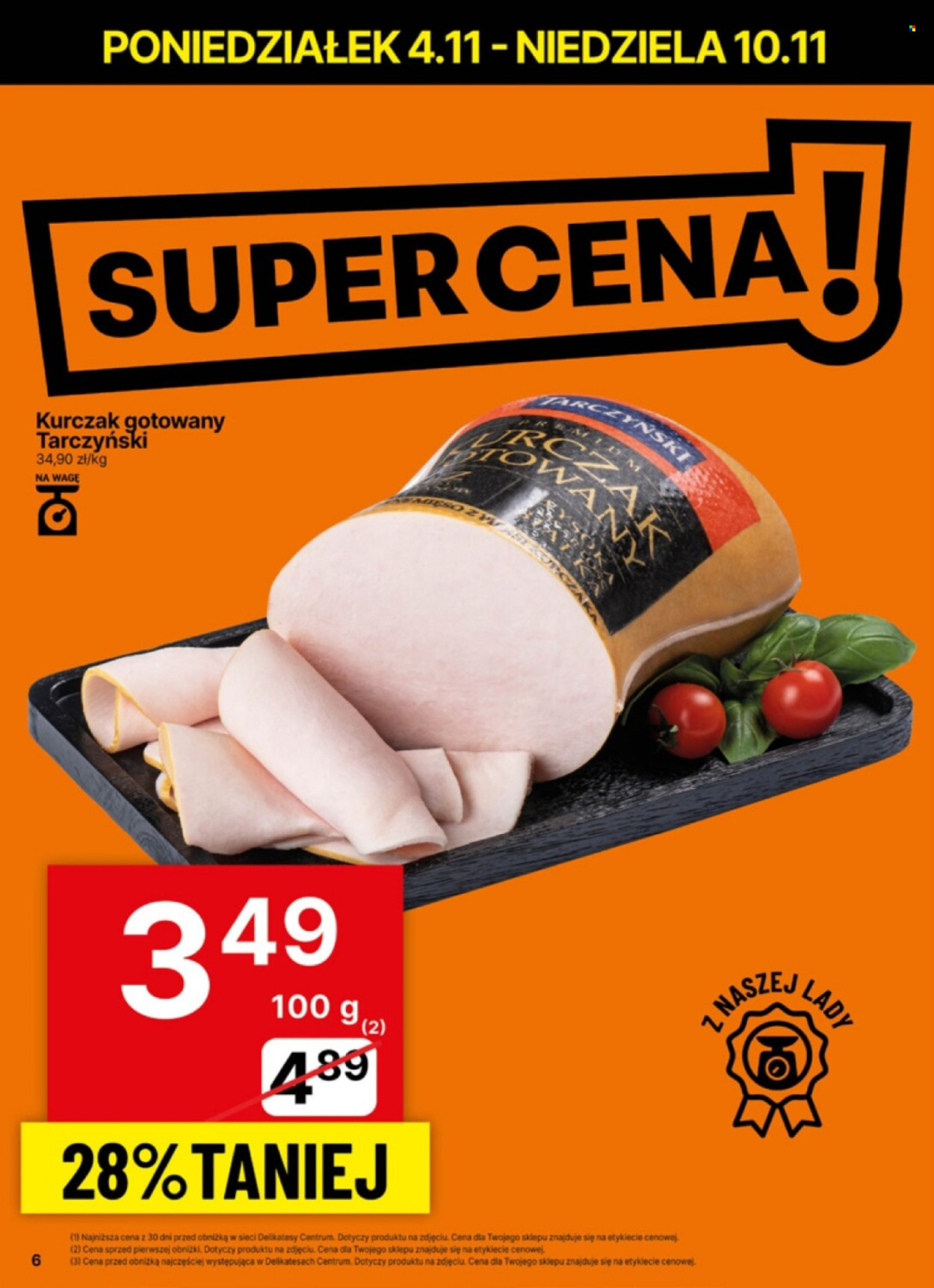 Gazetka Delikatesy Centrum - 4.11.2024 - 10.11.2024. Strona 6