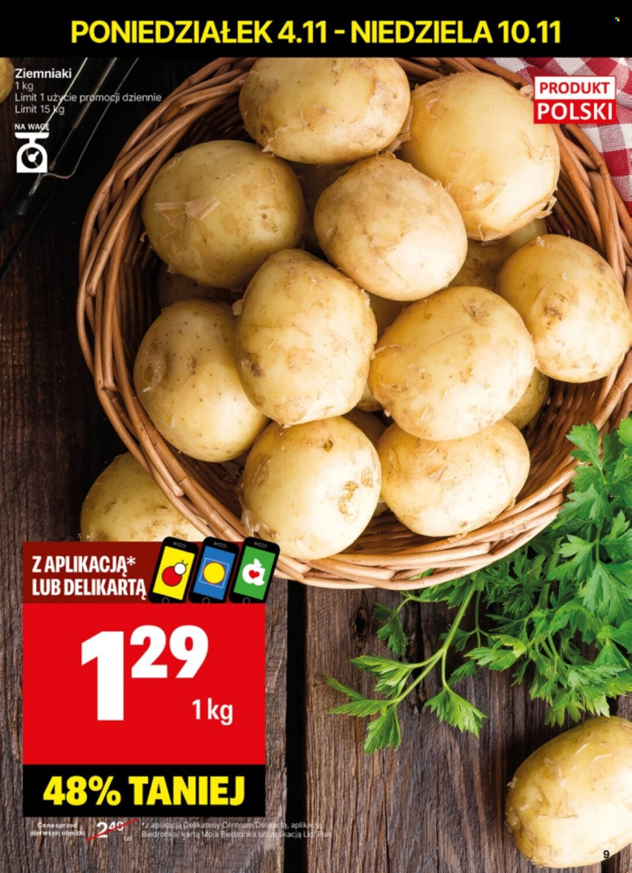 Gazetka Delikatesy Centrum - 4.11.2024 - 10.11.2024. Strona 9