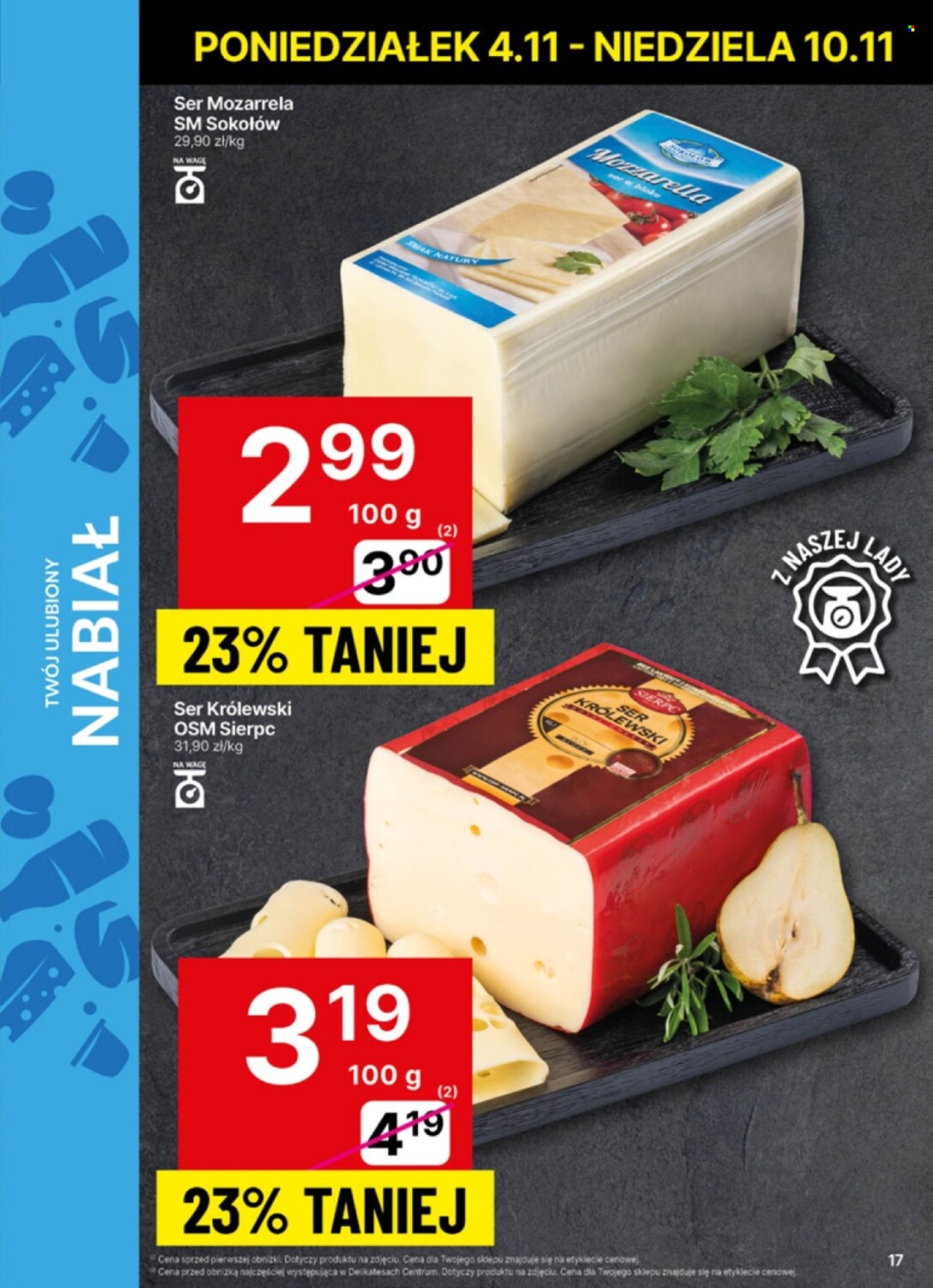 Gazetka Delikatesy Centrum - 4.11.2024 - 10.11.2024. Strona 17