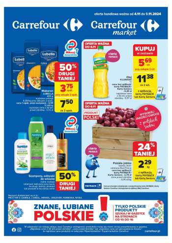 Gazetka Carrefour - 4.11.2024 - 9.11.2024.