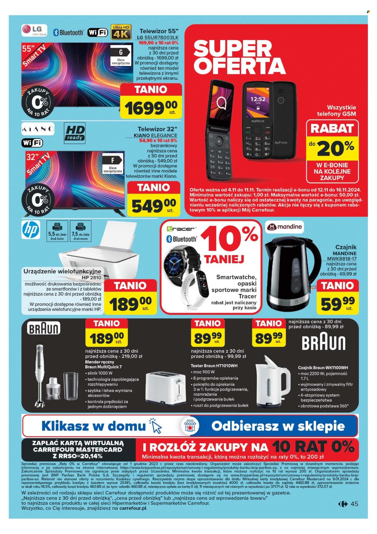 Gazetka Carrefour - 4.11.2024 - 9.11.2024. Strona 45