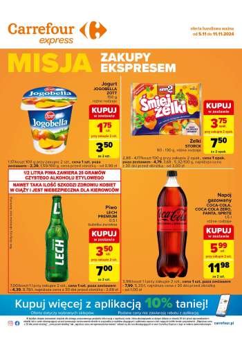 Gazetka Carrefour Express - 5.11.2024 - 11.11.2024.