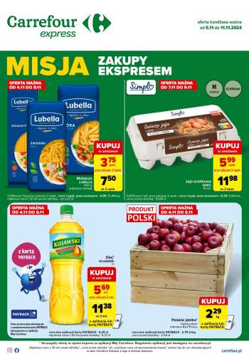 Gazetka Carrefour Express - 5.11.2024 - 11.11.2024.