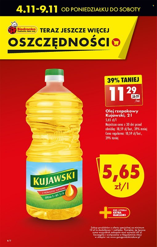 Gazetka Biedronka - 4.11.2024 - 9.11.2024. Strona 6