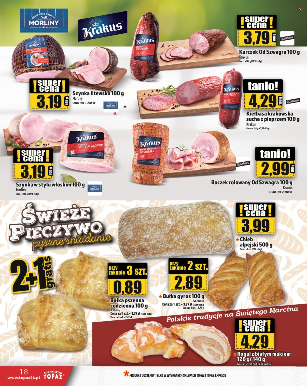 Gazetka Topaz - 7.11.2024 - 13.11.2024. Strona 18