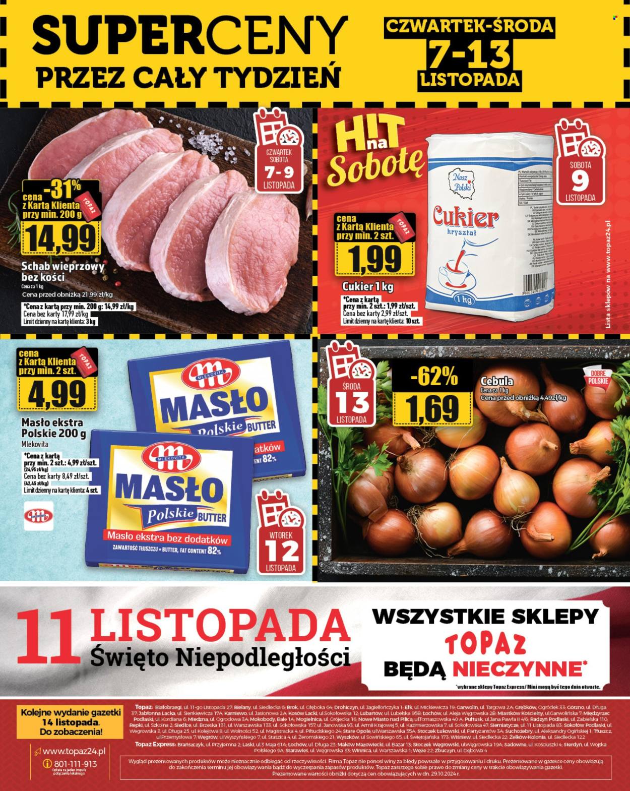 Gazetka Topaz - 7.11.2024 - 13.11.2024. Strona 32