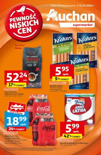 Gazetka Auchan - 7.11.2024 - 13.11.2024.