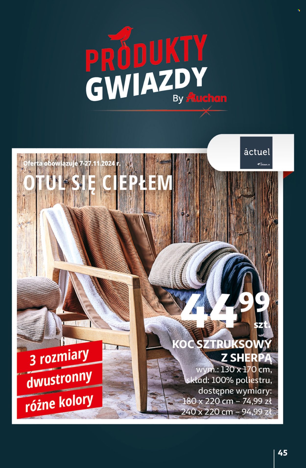 Gazetka Auchan - 7.11.2024 - 13.11.2024. Strona 52