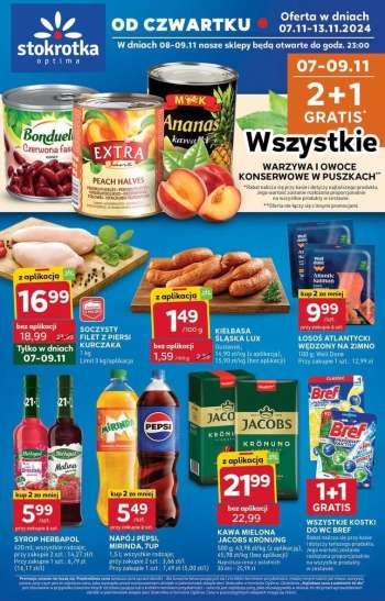 Gazetka Stokrotka Optima - 7.11.2024 - 13.11.2024.
