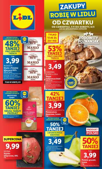 Gazetka Lidl - 7.11.2024 - 9.11.2024.