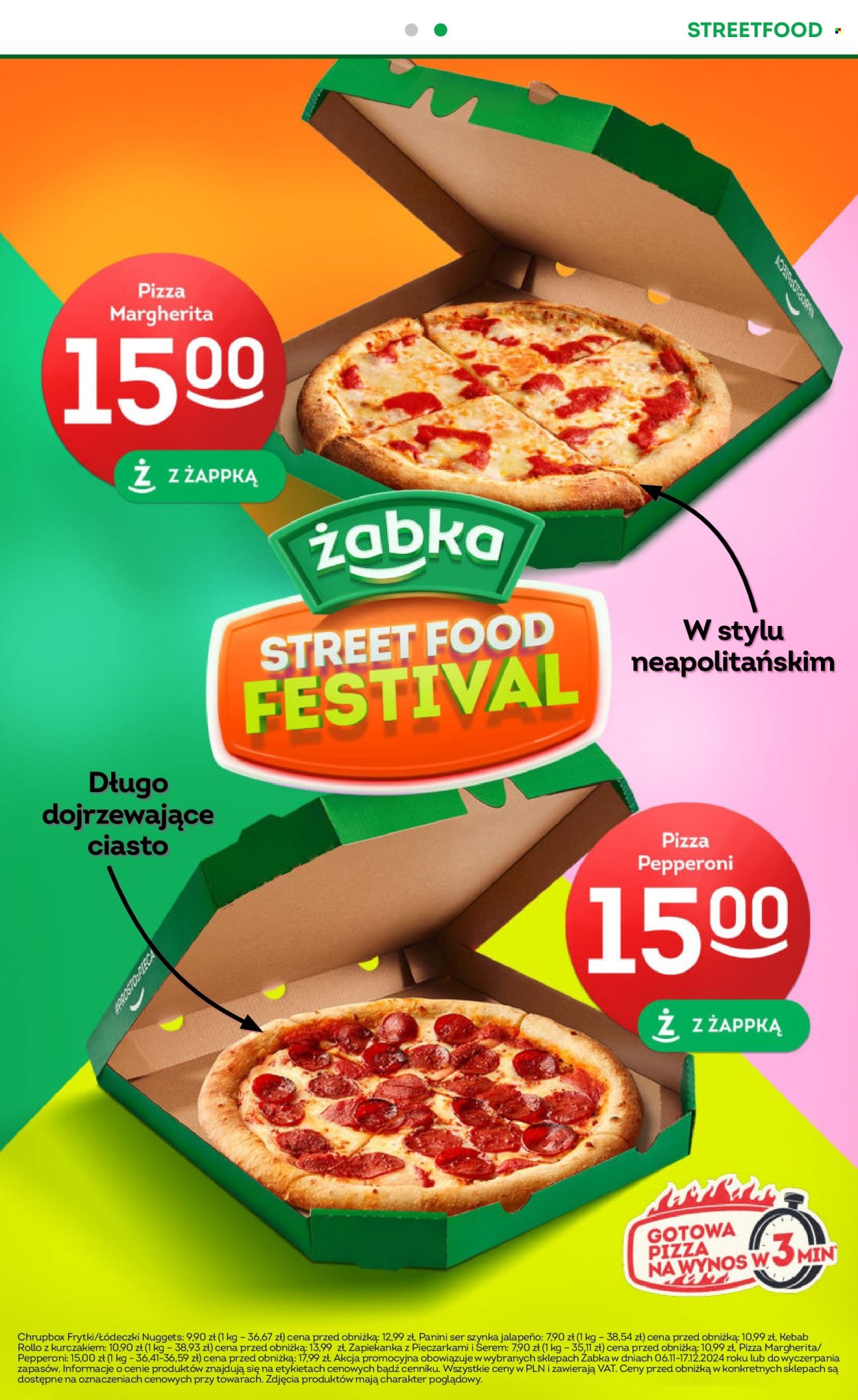 Leták Żabka - 6.11.2024 - 19.11.2024. Strana 3