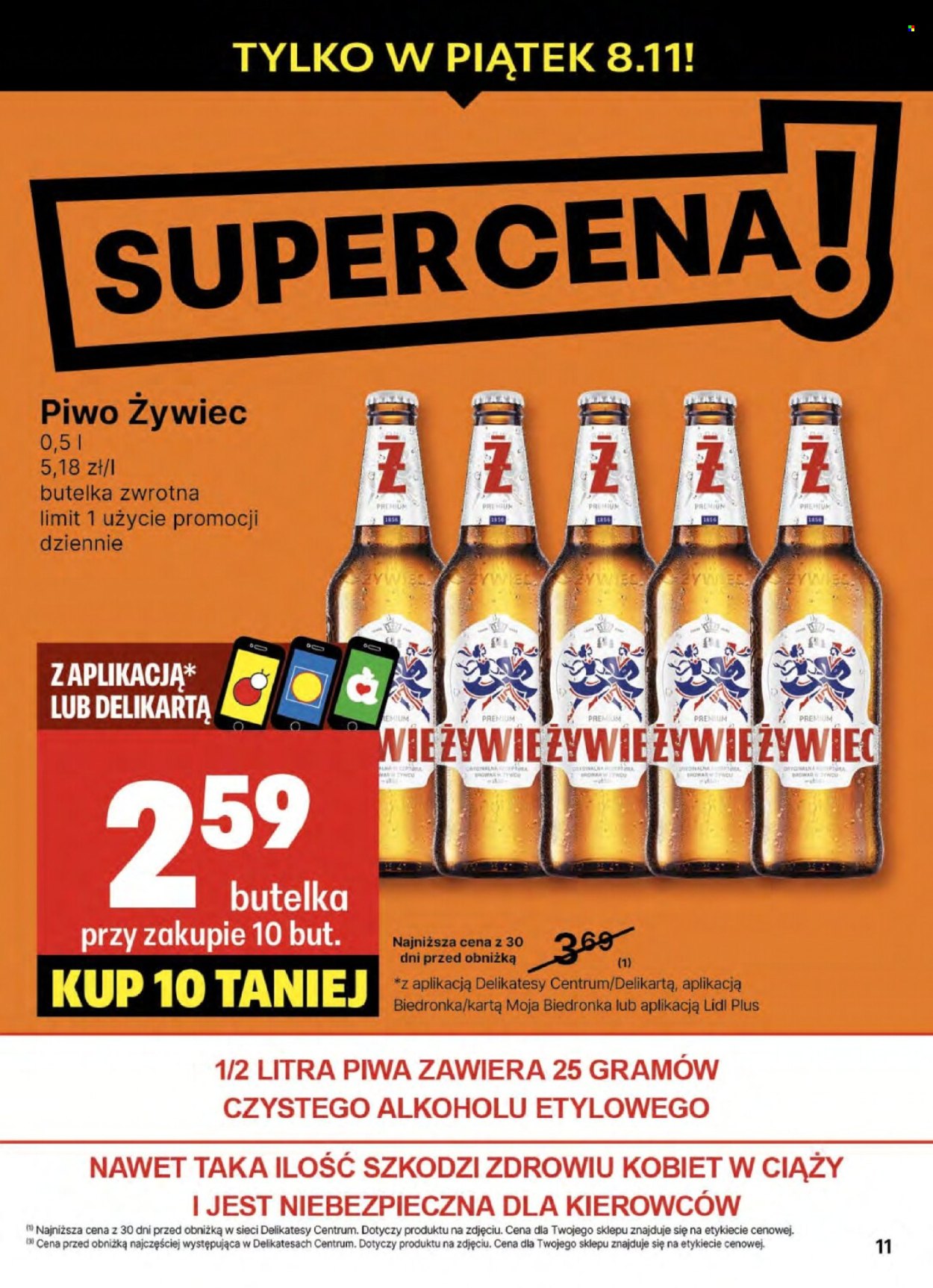 Gazetka Delikatesy Centrum - 7.11.2024 - 13.11.2024. Strona 11