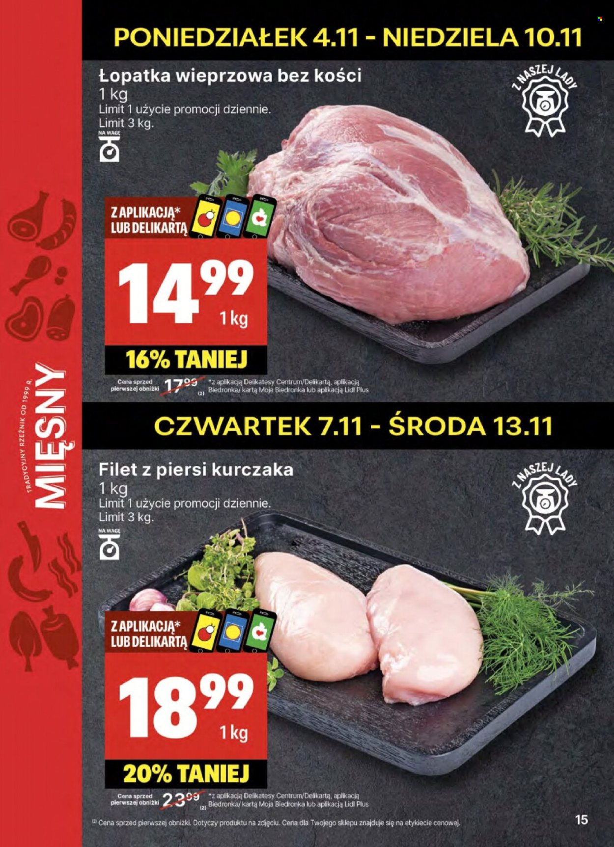 Gazetka Delikatesy Centrum - 7.11.2024 - 13.11.2024. Strona 15