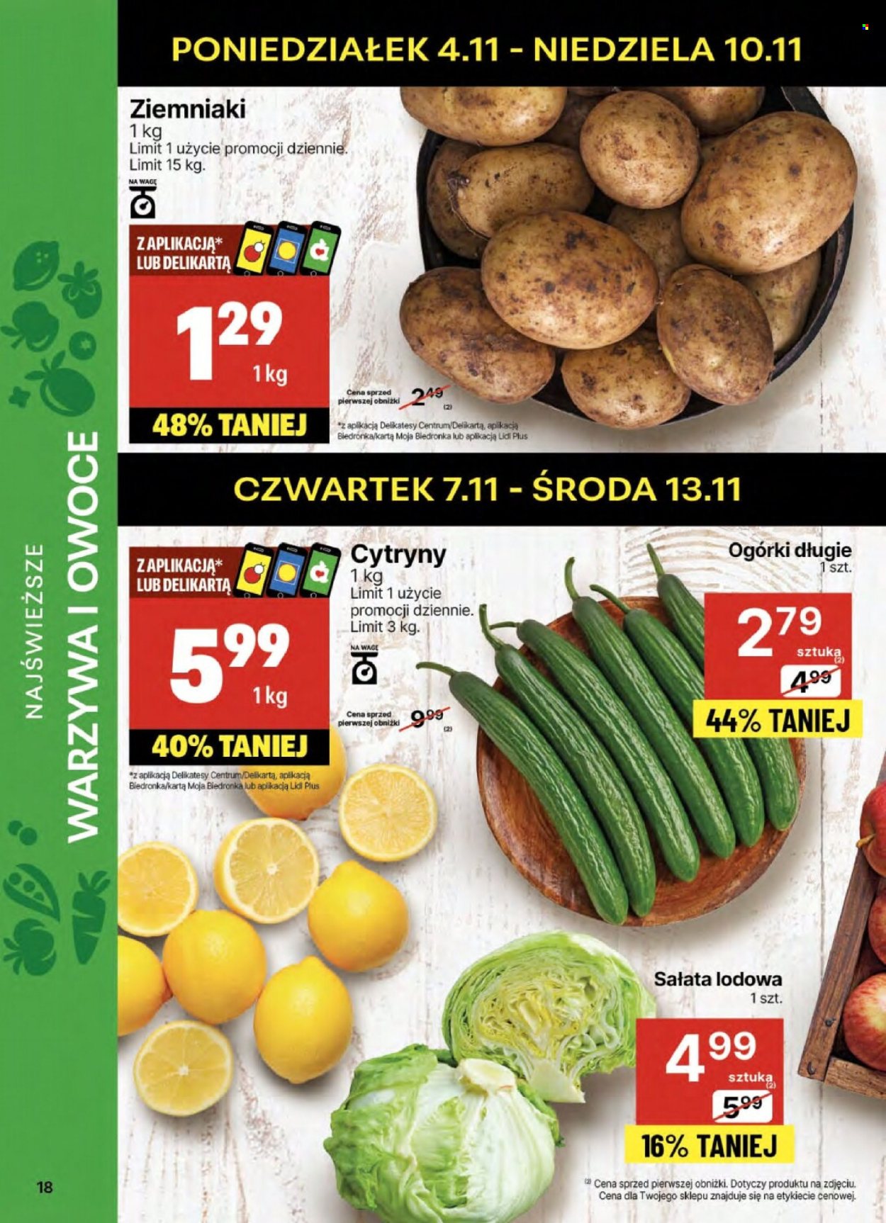 Gazetka Delikatesy Centrum - 7.11.2024 - 13.11.2024. Strona 18