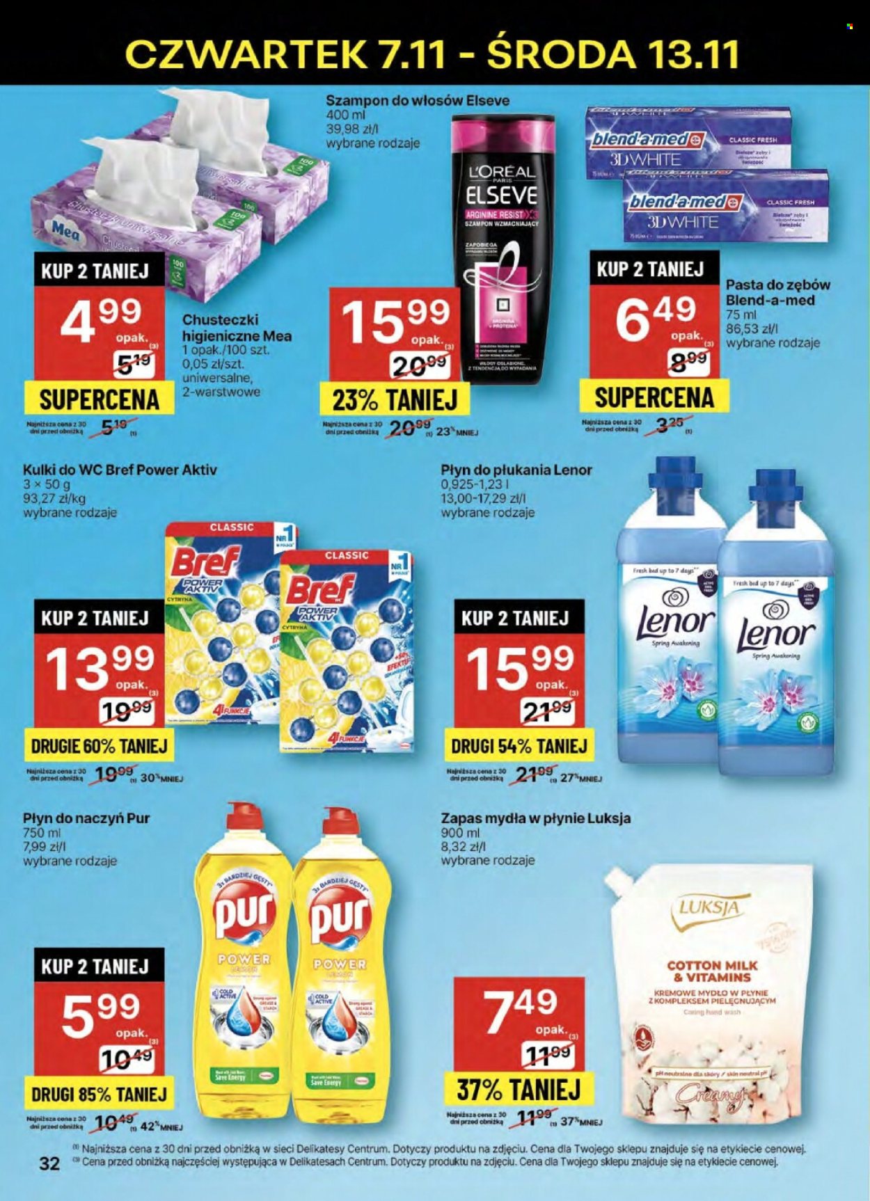 Gazetka Delikatesy Centrum - 7.11.2024 - 13.11.2024. Strona 32