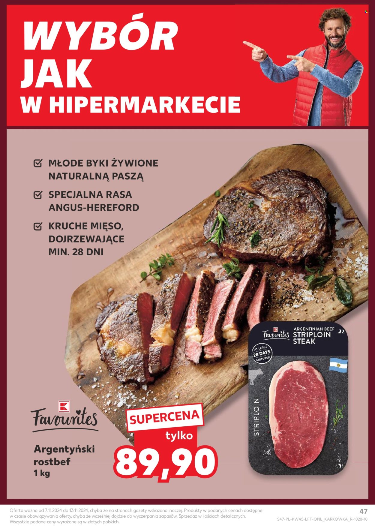 Gazetka Kaufland - 7.11.2024 - 13.11.2024. Strona 47