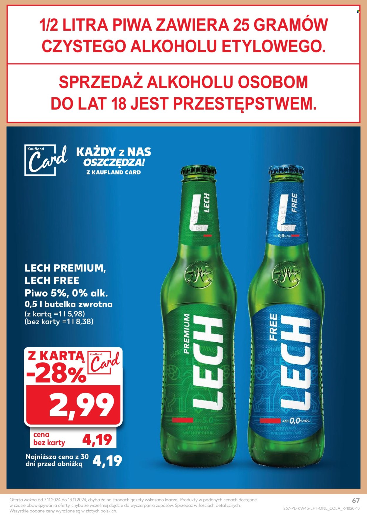 Gazetka Kaufland - 7.11.2024 - 13.11.2024. Strona 67