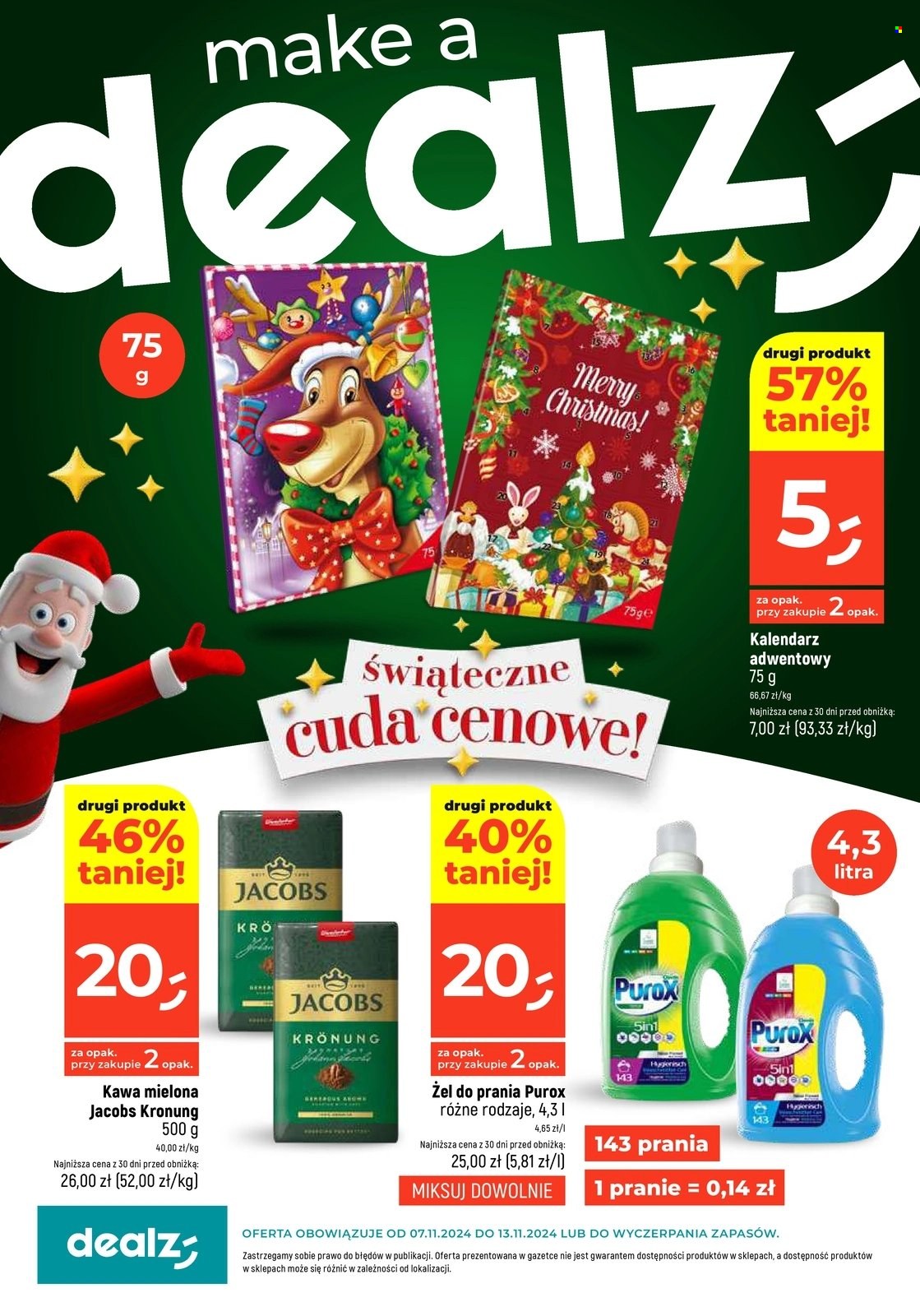 Gazetka Dealz - 7.11.2024 - 13.11.2024. Strona 1