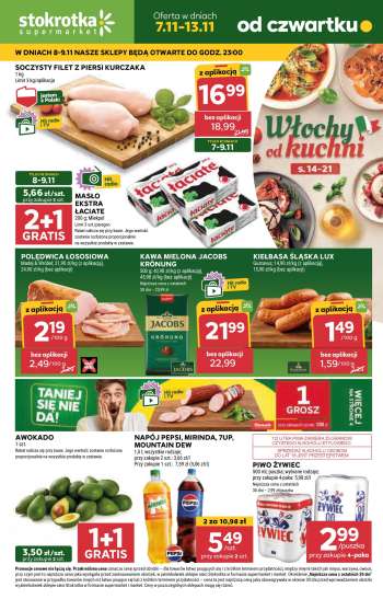 Gazetka Stokrotka Supermarket - 7.11.2024 - 13.11.2024.