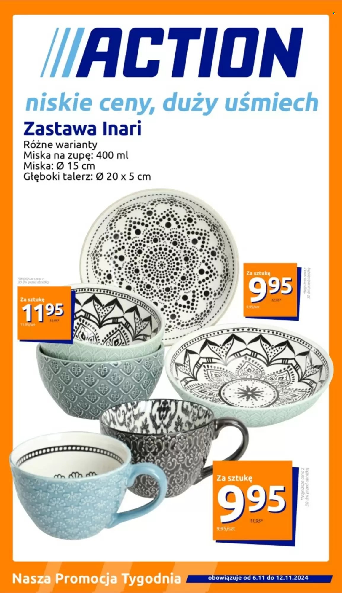 Gazetka Action - 6.11.2024 - 12.11.2024. Strona 1