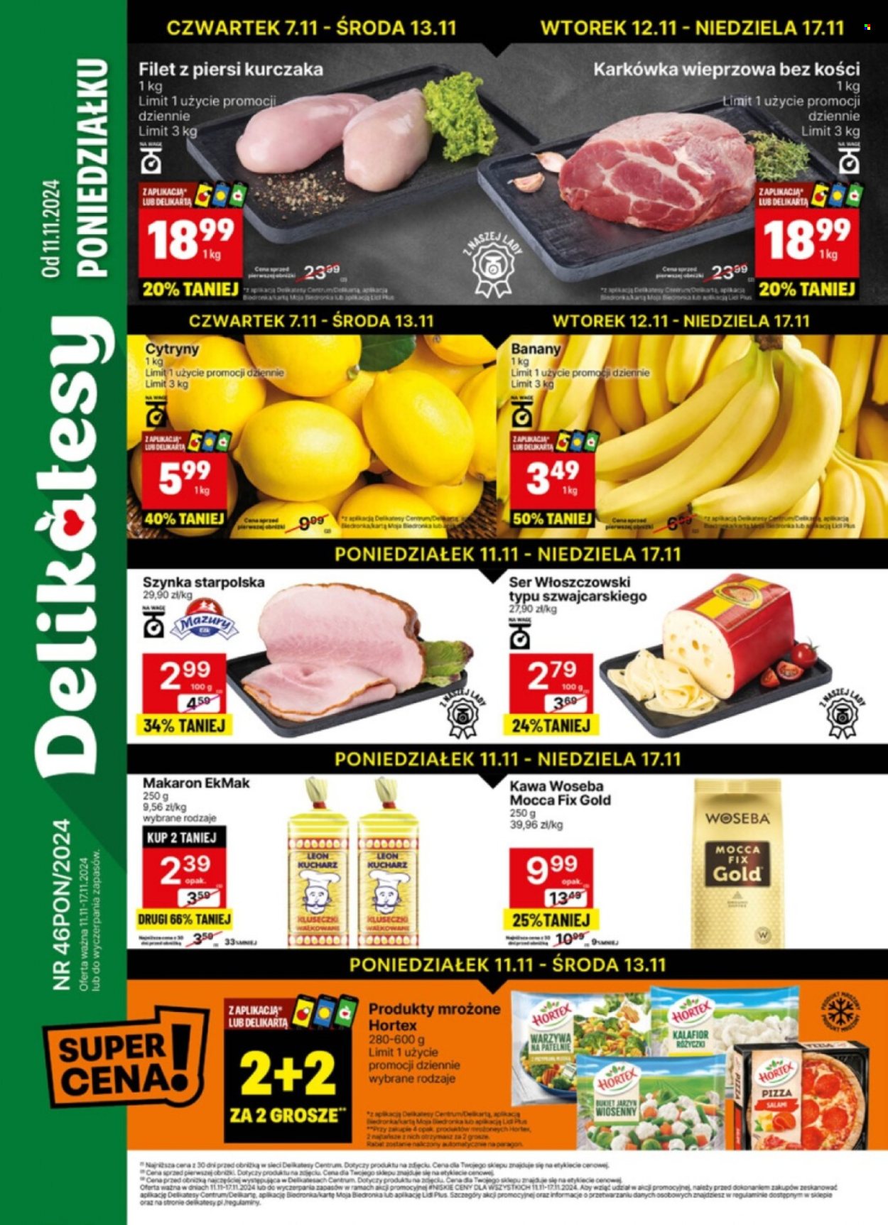 Gazetka Delikatesy Centrum - 11.11.2024 - 17.11.2024. Strona 1