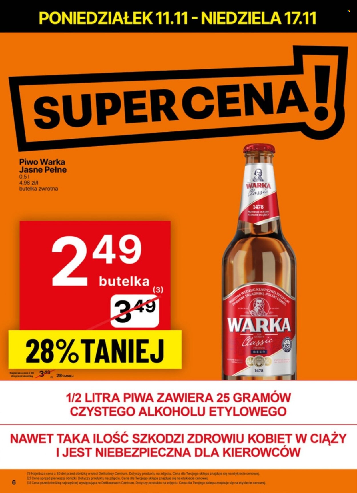 Gazetka Delikatesy Centrum - 11.11.2024 - 17.11.2024. Strona 6