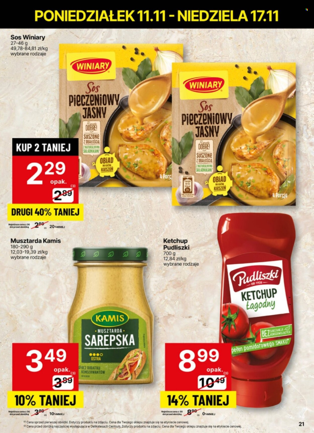 Gazetka Delikatesy Centrum - 11.11.2024 - 17.11.2024. Strona 21