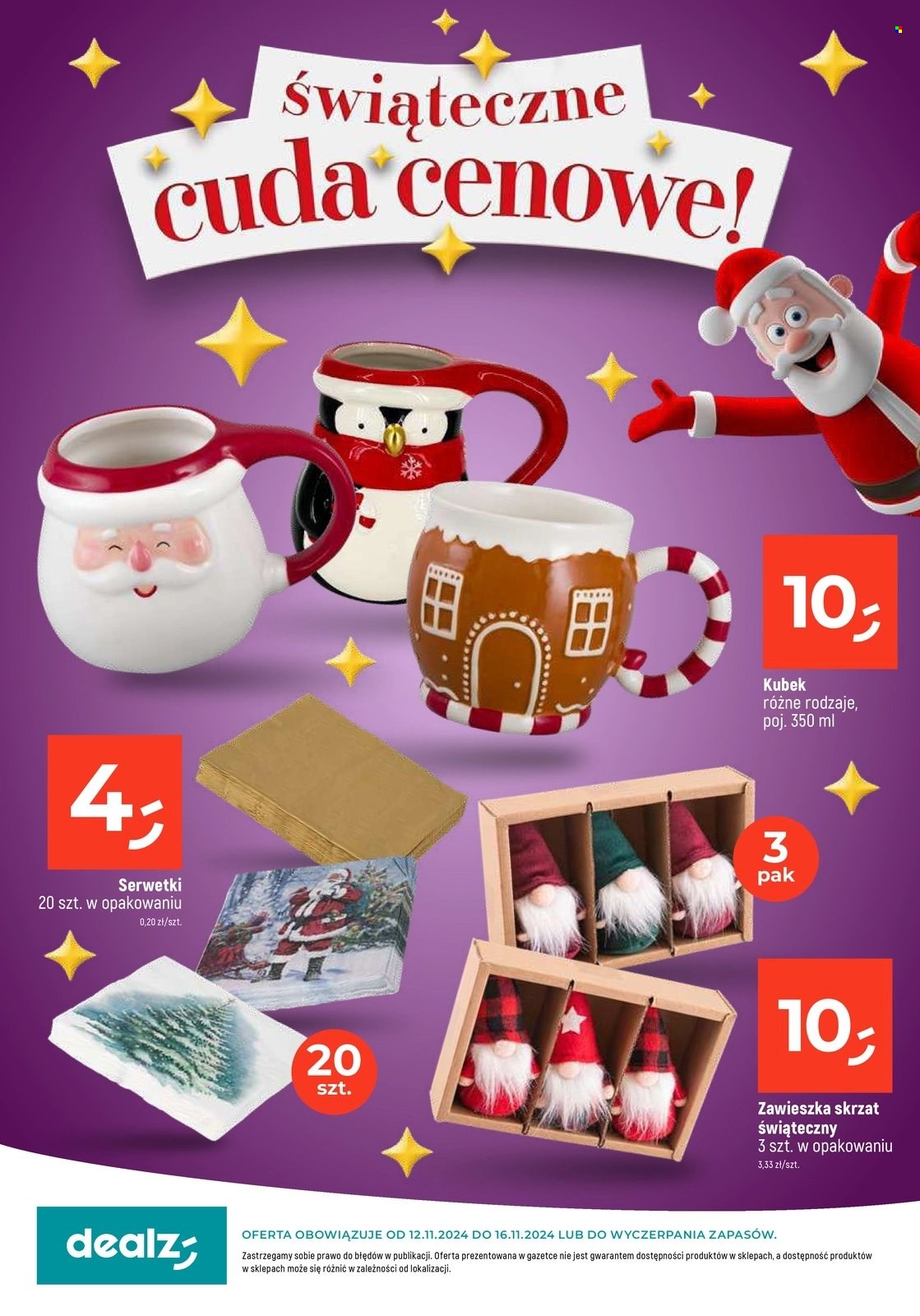 Gazetka Dealz - 12.11.2024 - 16.11.2024. Strona 1