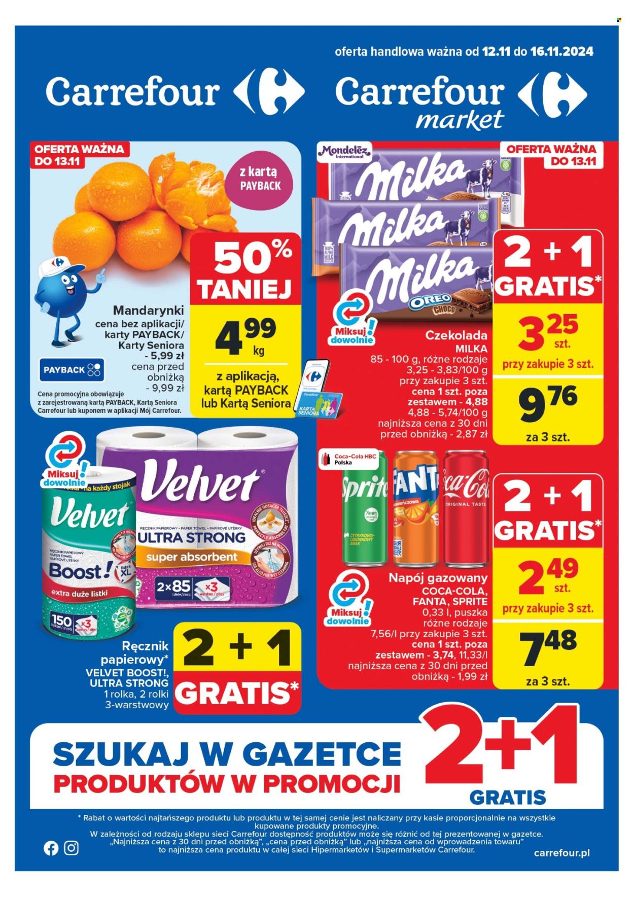 Gazetka Carrefour - 12.11.2024 - 16.11.2024. Strona 1