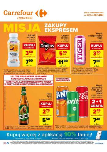 Gazetka Carrefour Express - 12.11.2024 - 18.11.2024.