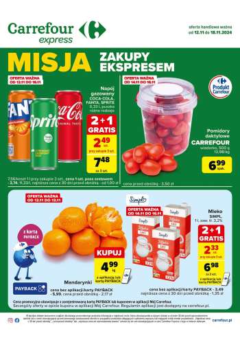Gazetka Carrefour Express - 12.11.2024 - 18.11.2024.