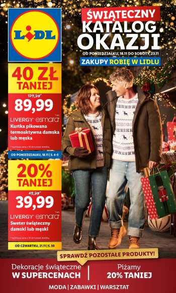 Gazetka Lidl - 18.11.2024 - 23.11.2024.