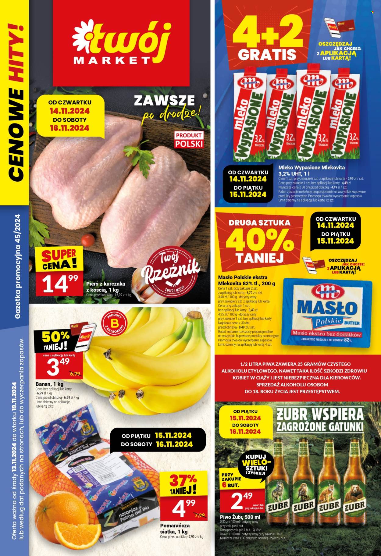 Leták Twój Market - 13.11.2024 - 19.11.2024. Strana 1