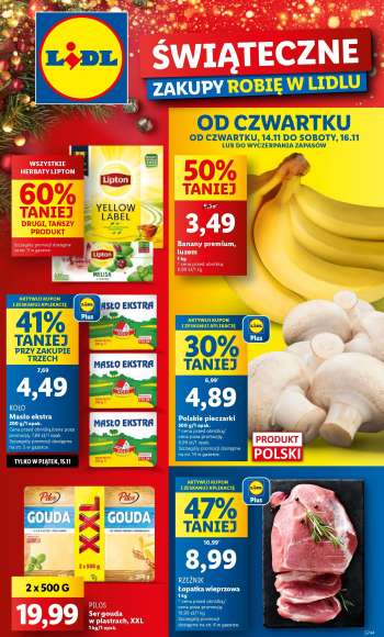 Gazetka Lidl - 14.11.2024 - 16.11.2024.