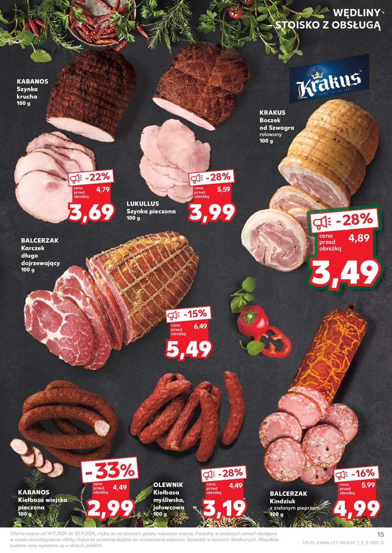 Gazetka Kaufland - 14.11.2024 - 20.11.2024. Strona 15
