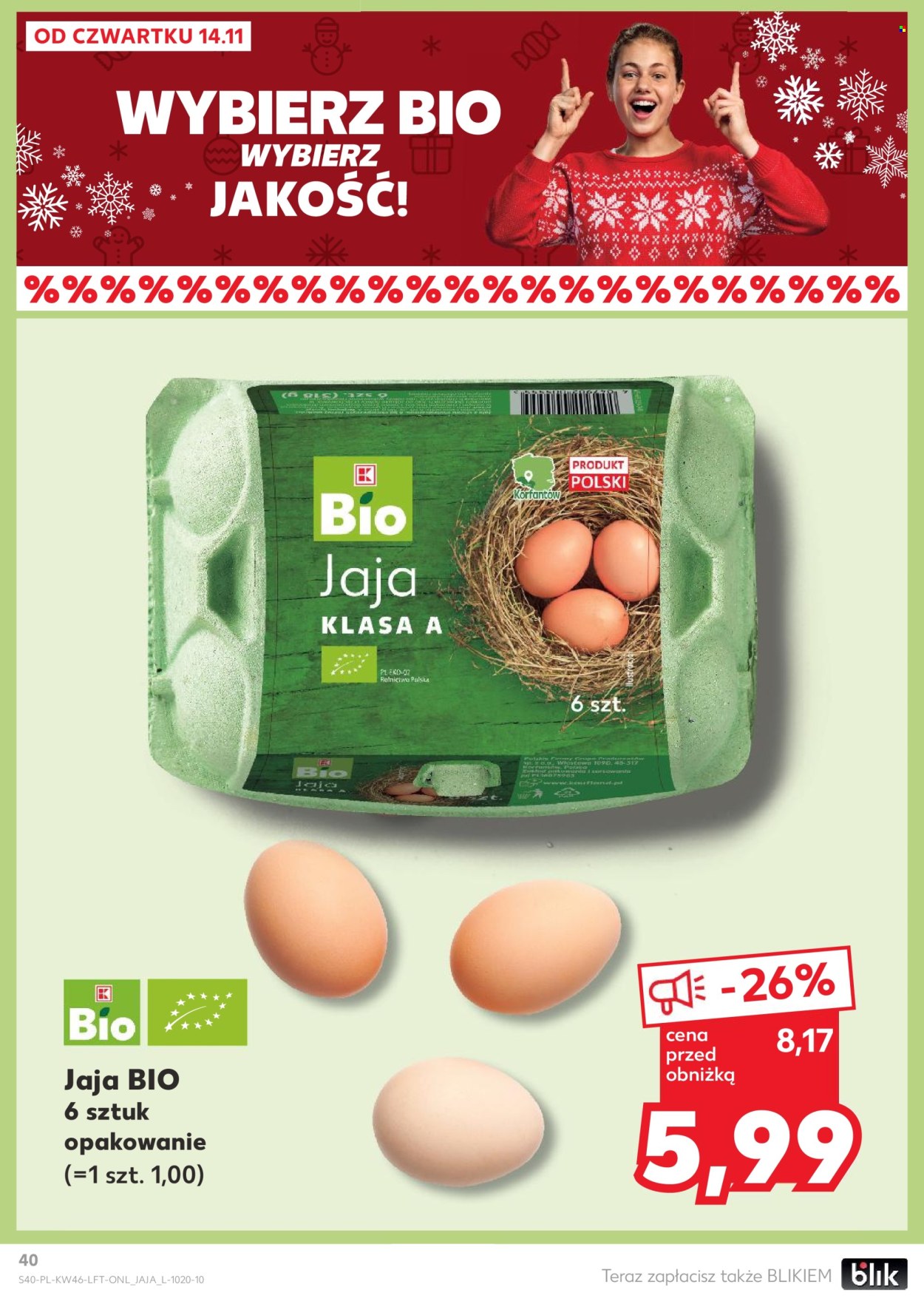 Gazetka Kaufland - 14.11.2024 - 20.11.2024. Strona 40