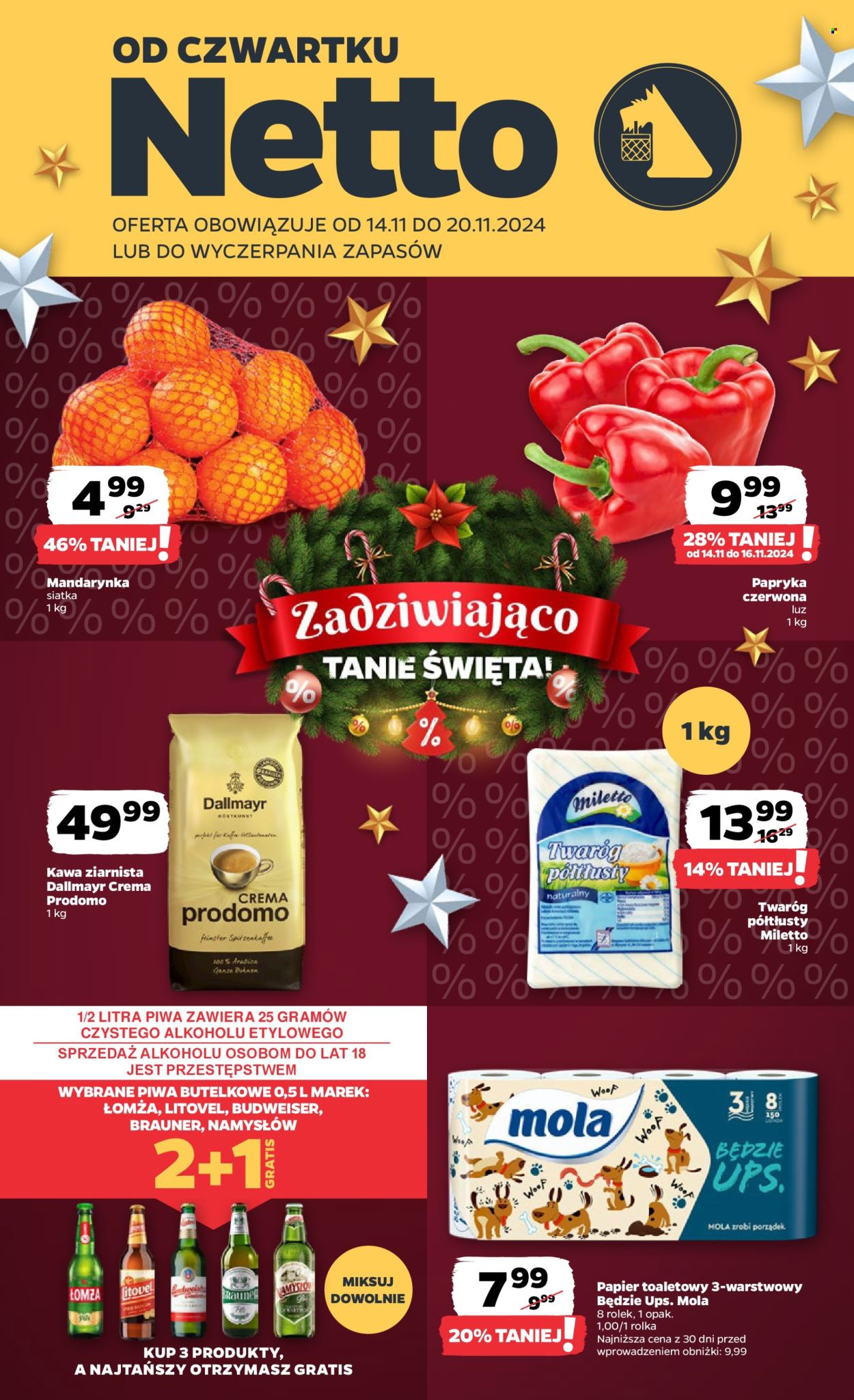 Gazetka Netto - 14.11.2024 - 20.11.2024. Strona 1