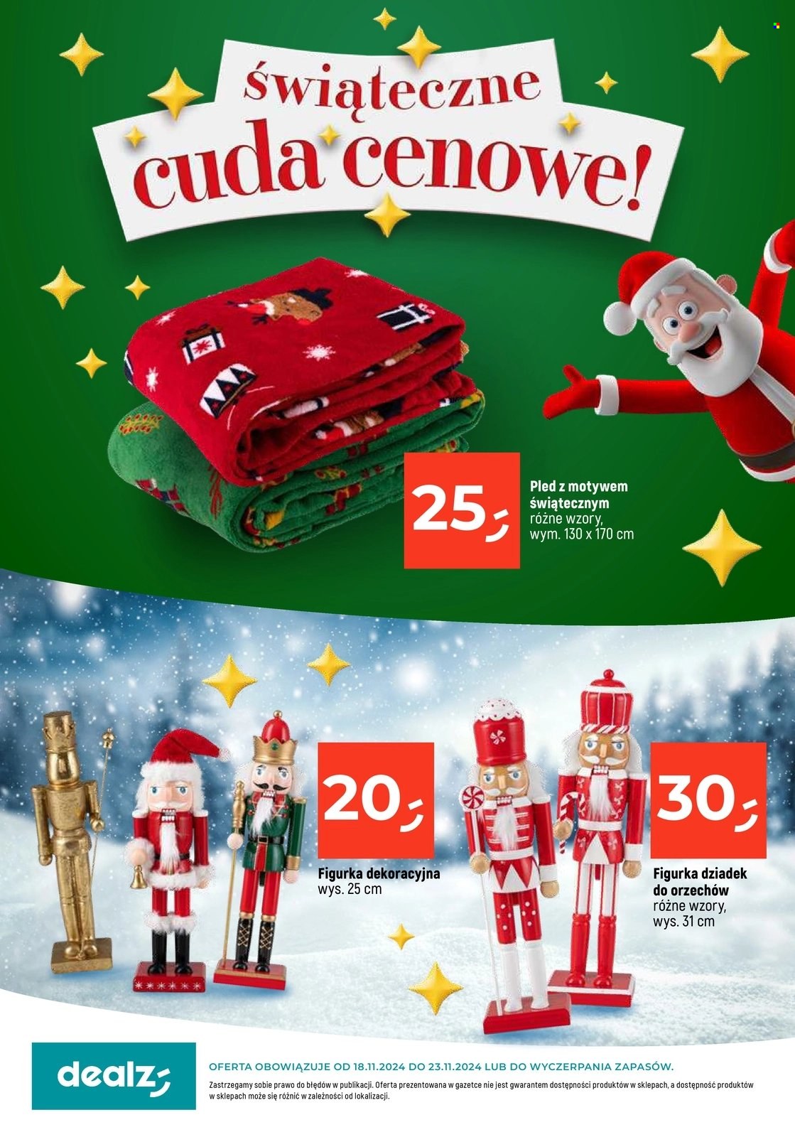 Gazetka Dealz - 18.11.2024 - 23.11.2024. Strona 1