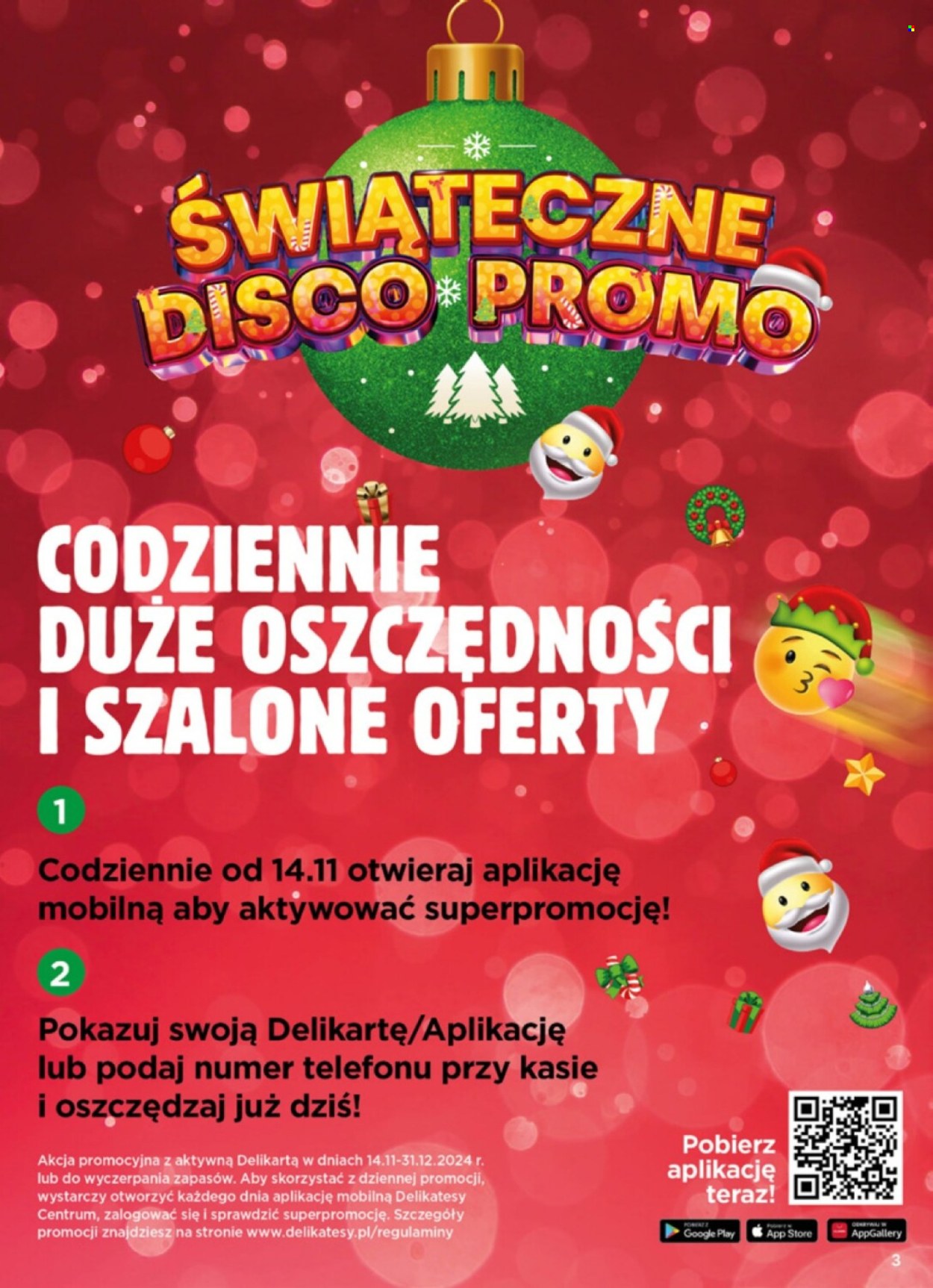 Gazetka Delikatesy Centrum - 18.11.2024 - 24.11.2024. Strona 3