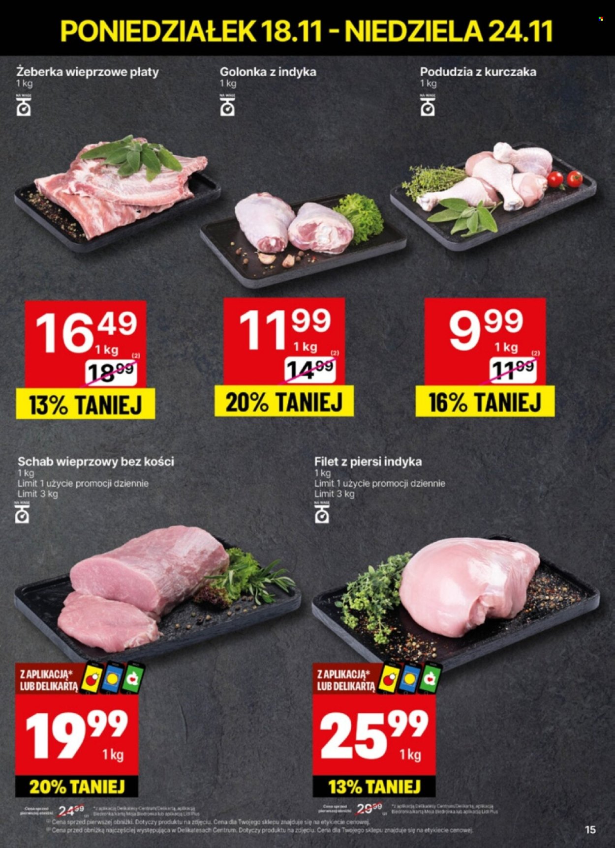 Gazetka Delikatesy Centrum - 18.11.2024 - 24.11.2024. Strona 15