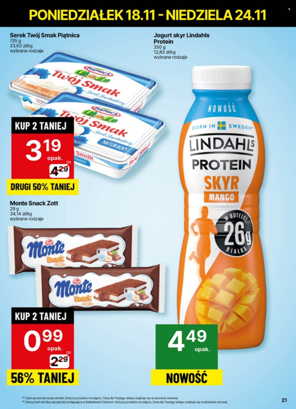 Gazetka Delikatesy Centrum - 18.11.2024 - 24.11.2024. Strona 21