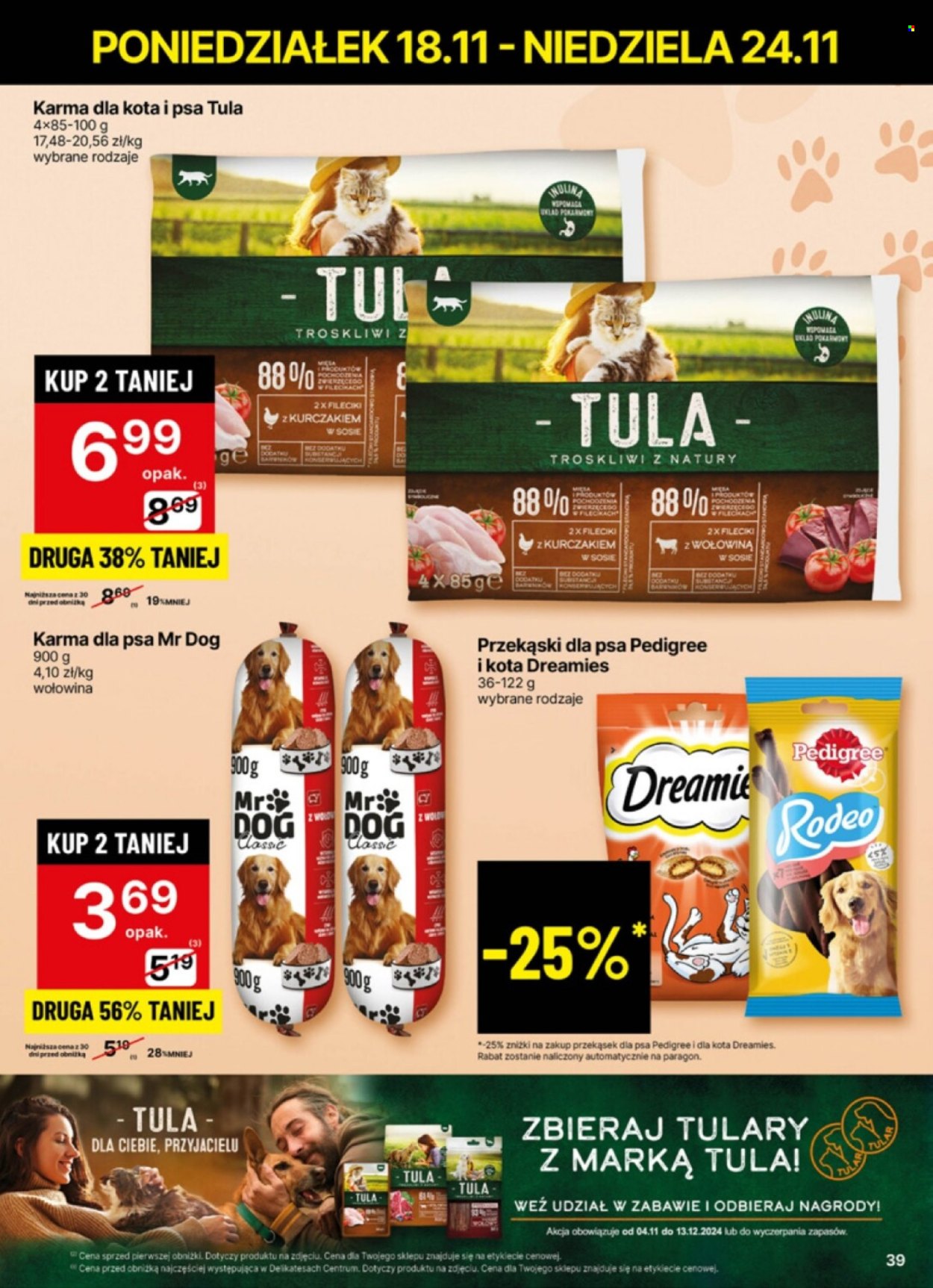Gazetka Delikatesy Centrum - 18.11.2024 - 24.11.2024. Strona 39