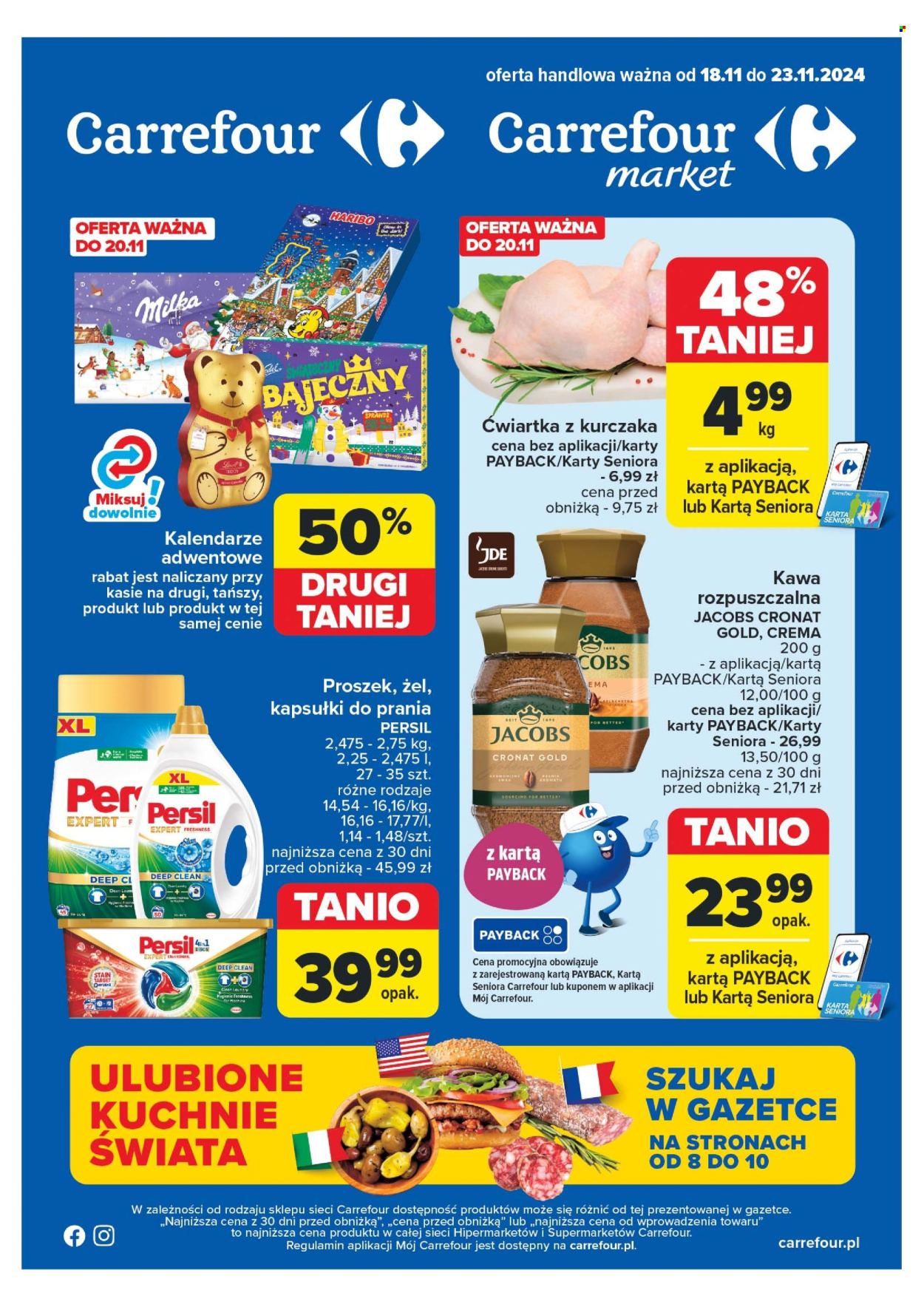 Gazetka Carrefour - 18.11.2024 - 23.11.2024. Strona 1